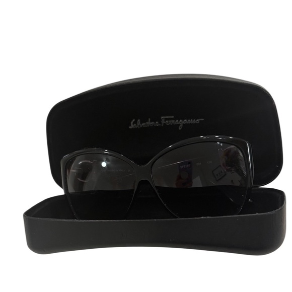 Salvatore Ferragamo Black Sunglasses - Picture 10 of 10